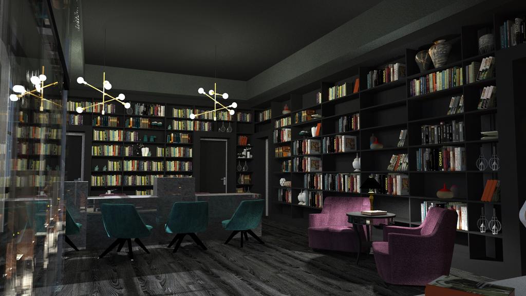 libreria in legno