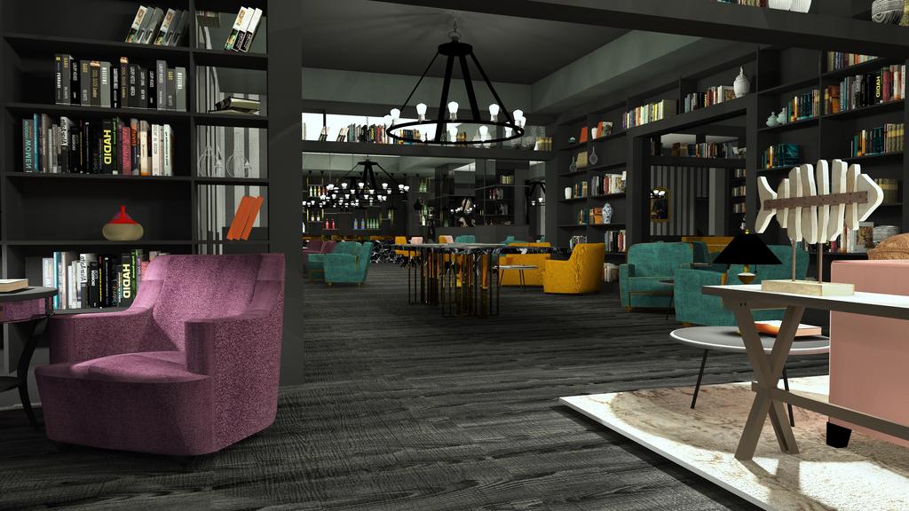 libreria in legno